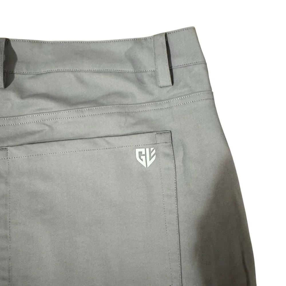 NWT Graham Luxe Cooper Shorts Dark‎ Grey Men's Size 40 Inseam 9